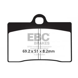 EBC Brake pads Organic FA095