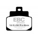 EBC brakes Moto EBC Brake pads SFA Scooter Organic SFA301 | races-shop.com
