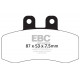 EBC brakes Moto EBC Brake pads Organic FA177 | races-shop.com