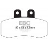 EBC Brake pads Organic FA177