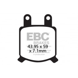 EBC Brake pads Organic FA FA209/2