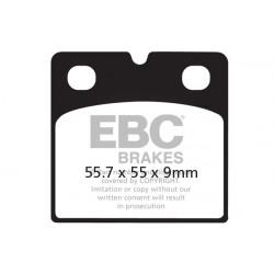 EBC Brake pads Organic FA FA018