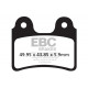 EBC brakes Moto EBC Brake pads Organic FA303TT | races-shop.com
