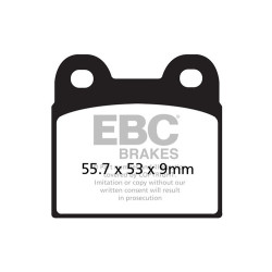 EBC Brake pads Organic FA FA057
