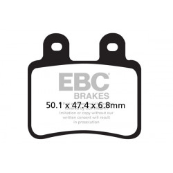 EBC Brake pads Organic SFA350