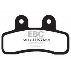 EBC Brake pads Organic FA448