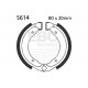 EBC brakes Moto EBC Brake Shoe Organic S614 | races-shop.com