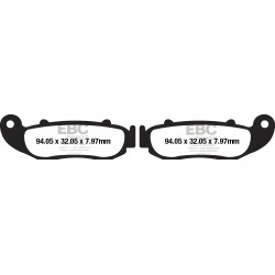 EBC Brake pads Organic FA FA664