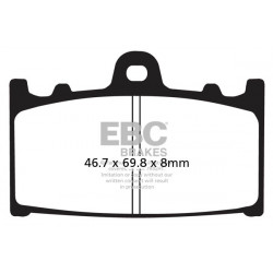 EBC Brake pads Organic FA158