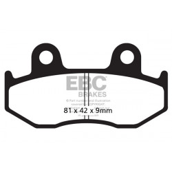 EBC Brake pads Organic FA FA086/2