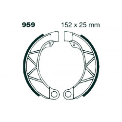 EBC Front Brake pads Organic 805