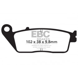 EBC Brake pads Organic SFA196