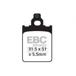 EBC Brake pads Organic SFA186