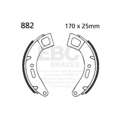 EBC Front Brake pads Organic 805