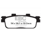 EBC brakes Moto EBC Brake pads Organic SFA427 | races-shop.com