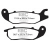 EBC Brake pads Organic SFA375