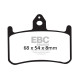 EBC brakes Moto EBC Brake pads Organic FA FA187 | races-shop.com