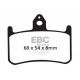 EBC brakes Moto EBC Brake pads Organic FA187 | races-shop.com