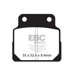 EBC Brake pads Organic FA FA122