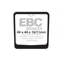 EBC Brake pads Organic FA048