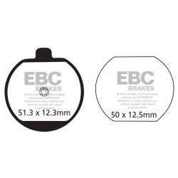 EBC Brake pads Organic FA FA033