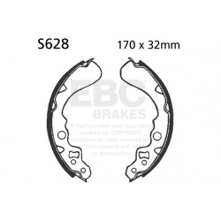 EBC Brake Shoe Organic S628