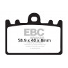 EBC Brake pads Organic FA180