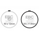 EBC brakes Moto EBC Brake pads Organic FA038 | races-shop.com