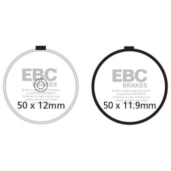 EBC Brake pads Organic FA FA038