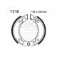 EBC brakes Moto EBC Brake Shoes Plain Y518 | races-shop.com