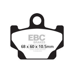 EBC Brake pads Organic FA FA081