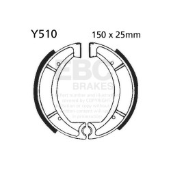 EBC Brake Shoes Plain Y510