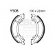 EBC brakes Moto EBC Brake Shoe Organic Y508 | races-shop.com