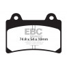 EBC Brake pads Organic FA123