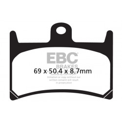 EBC Brake pads Organic FA220
