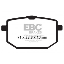 EBC Brake pads Organic FA118
