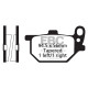 EBC brakes Moto EBC Brake pads Organic FA FA061 | races-shop.com