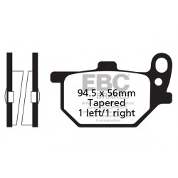 EBC Brake pads Organic FA061