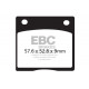 EBC brakes Moto EBC Brake pads Organic FA036 | races-shop.com