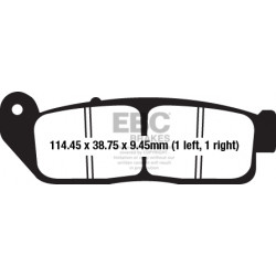 EBC Brake pads Organic FA672