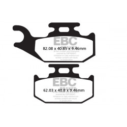 EBC Brake pads Organic FA317TT