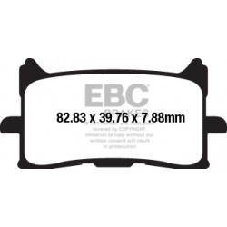 EBC Brake pads Organic FA679