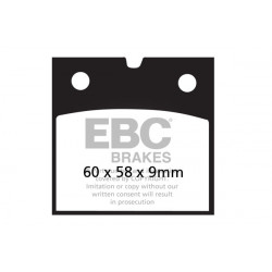 EBC Brake pads V Semi-Sintered FA077V