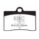 EBC brakes Moto EBC Brake pads Semi-Sintered FA095V | races-shop.com