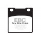 EBC brakes Moto EBC Brake pads Semi-Sintered FA045V | races-shop.com