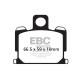 EBC brakes Moto EBC Brake pads V Semi-Sintered FA070V | races-shop.com