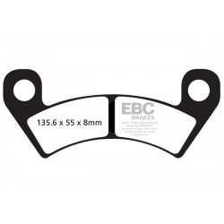EBC Brake pads Sintered FA610R