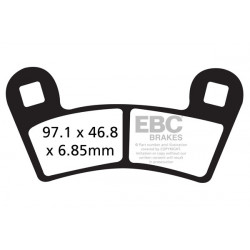 EBC Brake pads Sintered FA456R