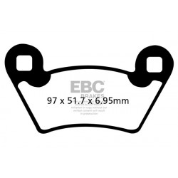 EBC Brake pads Sintered FA354R