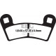 EBC brakes Moto EBC Brake pads Sintered FA657R | races-shop.com